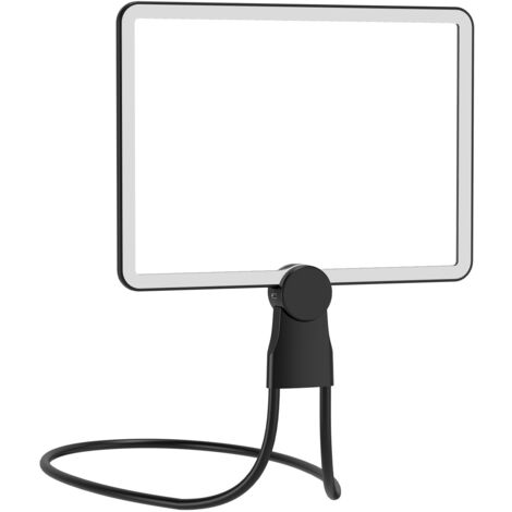 Loupe flexible à col de cygne, grossissement 5x, loupe de cou avec 3 modes d'éclairage de couleur, adaptée à la réparation, la lecture, le bricolage, les personnes malvoyantes et les personnes âgées. (1/5)