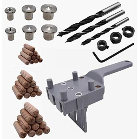 Kit d'ébavurage pour forets en acier rapide avec tarauds fraisés (métrique M3 M4 M5 M6 M8 M10) (1/5)