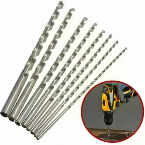 Foret hélicoïdal à quatre cannelures à queue hexagonale, adapté au bois, au béton, au travail du bois et au perçage de trous diamètre du foret 10-25 mm. (1/2)