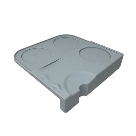 Tapis de tasseur pour expresso - Station de tasseur pour expresso, tapis de tasseur à café en silicone, pour baristas, cuisines domestiques, bars et cafés, tapis de tasseur antidérapant, grande taille (1/3)
