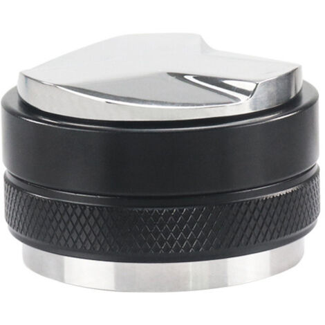 Distributeur et tasseur de café de 51 mm, séparateur de marc de café à double tête, adapté aux machines à expresso à porte-filtre, profondeur réglable pour une infusion plus profonde - tasseur express (1/4)
