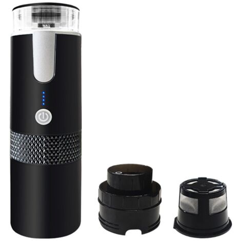 Cafetière de voiture portable 170 ml, électrique, rechargeable, compatible avec... (1/5)