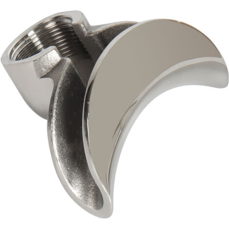 Pièce de rechange pour bec verseur de machine à café, bec verseur de remplacement en acier inoxydable, convient aux machines à expresso de 58 mm, accessoire pour poignée de machine à café (double bec (1/4)