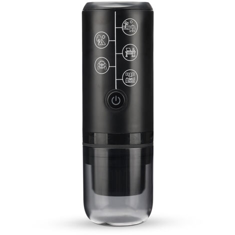 Compatible avec les capsules NESPRESSO/DolceGusto et le café moulu, machine à expresso portable 3 en 1, sans fonction de chauffage, machine à café électrique rechargeable Type-C, mini machine à café, (1/5)