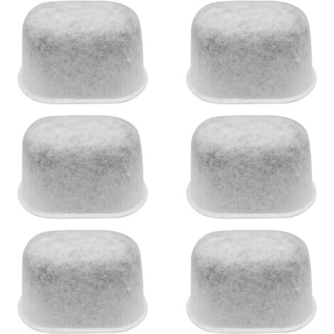 Lot de 6 filtres à eau au charbon pour machines à expresso Breville, filtres à café jetables de rechange pour Breville BWF100 (1/5)