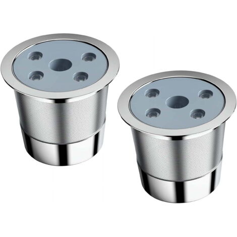 Lot de 2 capsules K réutilisables en acier inoxydable, filtres à café réutilisables pour capsules K, capsules K rechargeables, pour machines à café Keurig Supreme et Supreme Plus. (1/5)