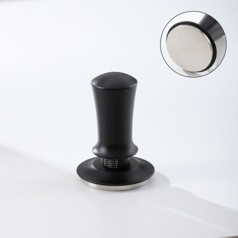 Accessoires pour machine à expresso 51 mm, tasseur de calibration à ressort - Fond plat (1/2)