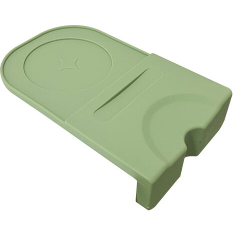 Tapis de tasseur pour expresso - Station de tasseur pour expresso, tapis de tasseur à café en silicone, pour baristas, cuisines domestiques, bars et cafés, tapis de tasseur antidérapant, petite taille (1/3)