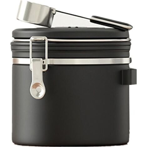 Boîte à café moulu, récipient de conservation alimentaire de 1800 ml, boîte de conservation du café, récipient hermétique avec cuillère. (1/4)