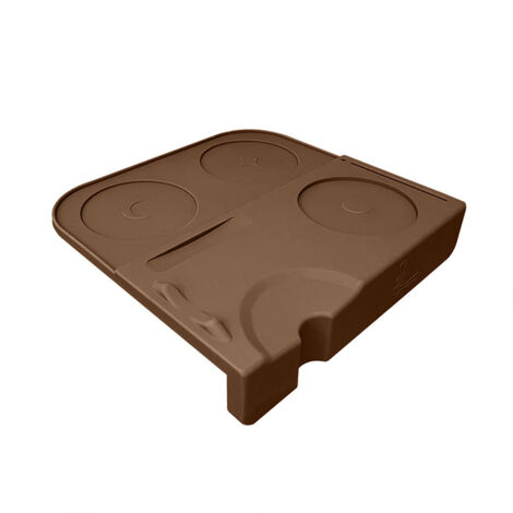 Tapis de tasseur pour expresso - Station de tasseur pour expresso, tapis de tasseur à café en silicone, pour baristas, cuisines domestiques, bars et cafés, tapis de tasseur antidérapant, grand format  (1/3)