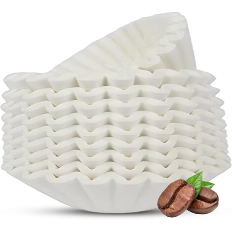 Filtre à café en papier – Accessoire pour machine à café professionnelle – Filtre à café 18,8 x 18,4 x 18,4 cm (1/5)