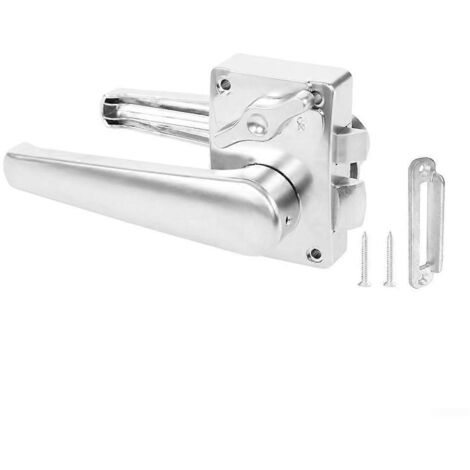 Serrure de porte de salle de bain pour camping-car conviviale avec une surface polie, facile à utiliser. (1/5)
