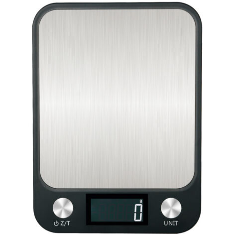Balance de cuisine électronique, balance de cuisine domestique en acier inoxydable (1/3)