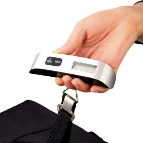 Balance électronique portable à suspendre pour bagages avec écran LCD (1/5)