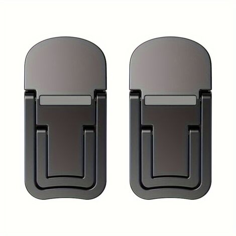 Support pour ordinateur portable réglable en 2 parties, support d'ordinateur, tapis de refroidissement, base portable pliable, support réglable en hauteur (1/4)