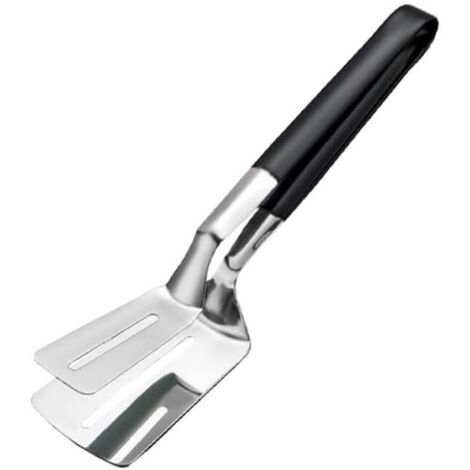 Pince de cuisine 2 pièces, grande pince multifonctionnelle de 30 cm en acier inoxydable, idéale pour retourner les aliments : steaks, poissons, pain, hamburgers, grillades, fritures, crêpes, tartes, p (1/5)