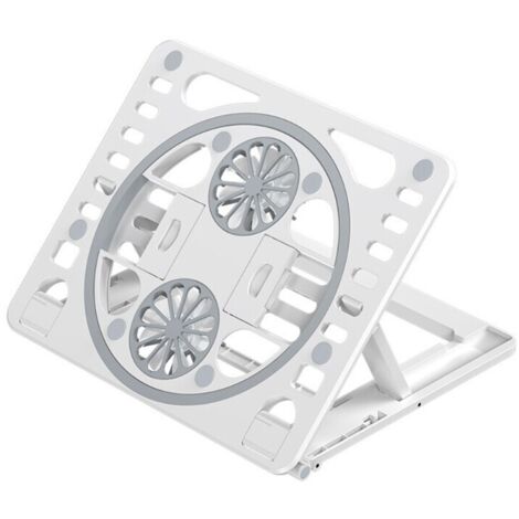 Convient pour un support de refroidissement pliable professionnel, un support portable pour ventilateur de refroidissement d'ordinateur portable (1/5)