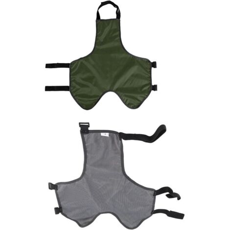 Bande ventrale lavable pour chien, offrant une protection complète à votre animal - Verte - Taille L - Respirante, convient à un usage quotidien