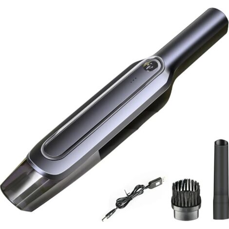 Aspirateur de voiture sans fil, portable, pour une utilisation sur surfaces sèches et humides, aspiration puissante, rechargeable, convient aux voitures et aux maisons. (1/4)