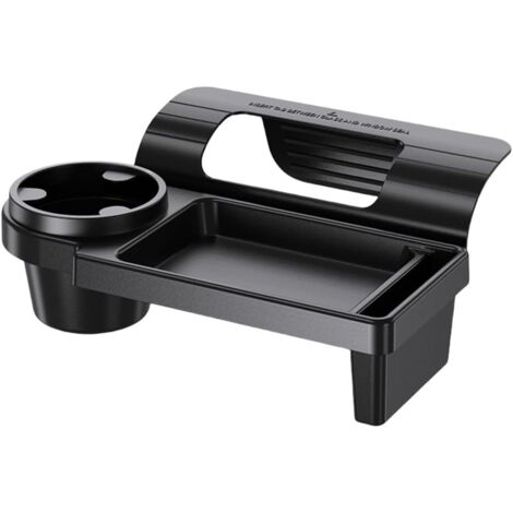 Boîte de rangement multifonctionnelle pour téléphone de voiture - Noire (1/3)