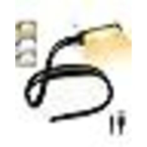 Lampe de lecture rechargeable, protection des yeux et gradation continue, col flexible pour la lecture, le tricot et le camping.