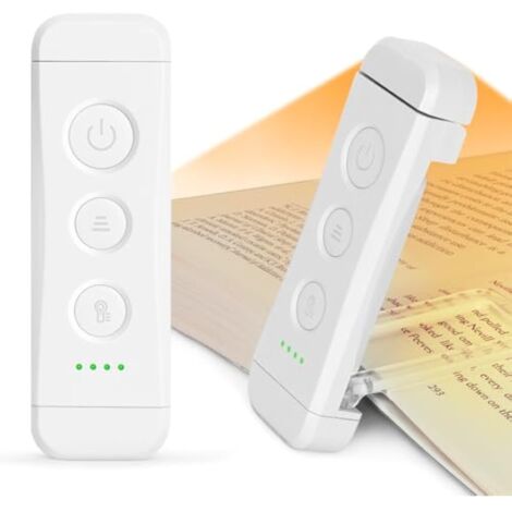 Cette lampe de lecture rechargeable par USB est compacte, durable et constitue un cadeau idéal pour les amoureux des livres.