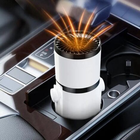 Chauffage de voiture - Ventilateur de chauffage de voiture - Chauffage de voiture 12 V - Chauffage électrique - Système de ventilation de pare-brise (1/5)