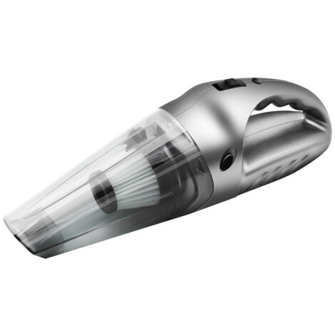 Mini aspirateur de voiture portatif double pour liquides, rechargeable par USB, compact et léger. (1/4)