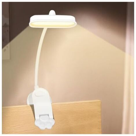 Cette lampe de lecture est une lampe USB flexible et rechargeable à 360° avec protection contre la lumière. Idéale pour les amoureux des livres, la literie, les fournitures de bureau et les voyages.