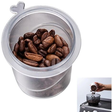 Deux récipients pour café moulu pour la méthode douce à l'espresso. (1/5)