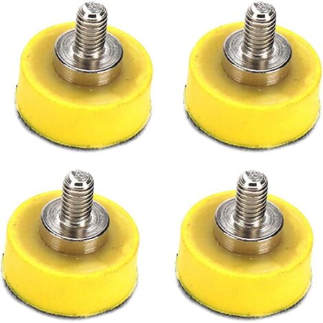 Ensemble de 4 disques de ponçage de 2,5 cm (1 pouce) pour polisseuse et ponceuse pneumatiques, accessoires pour outils de polissage pneumatiques (1/3)