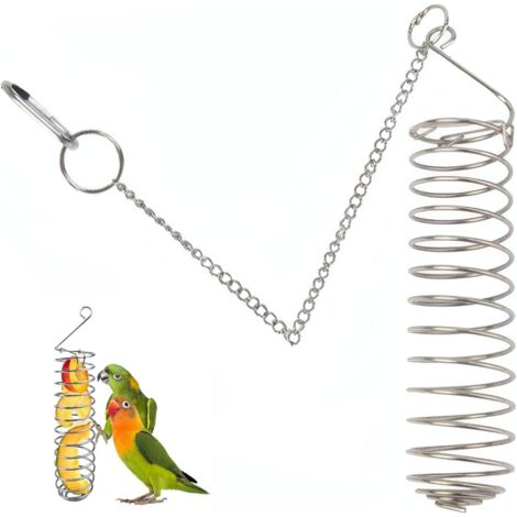 mangeoire suspendue pour oiseaux, fruits et légumes (1/5)