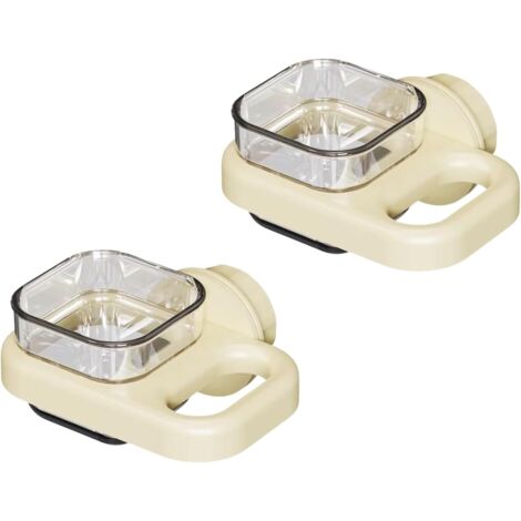 Mangeoires pour oiseaux, lot de 2 récipients pour cages à oiseaux (1/4)