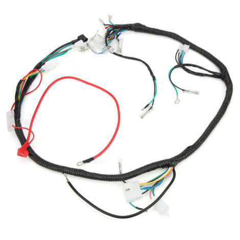 Ensemble de faisceau de câblage du moteur Bouche solénoïde de l'unité CDI pour GY6 125cc 150cc 200cc 250cc Quad Bike ATV GO KART-Crezuo (1/4)