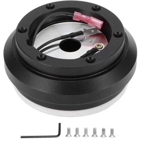 Vole de volant court de la base de l'adaptateur de moyeu ajustement pour Honda Civic / Del Sol / Accord / Prelude / CRX-Crezuo (1/4)
