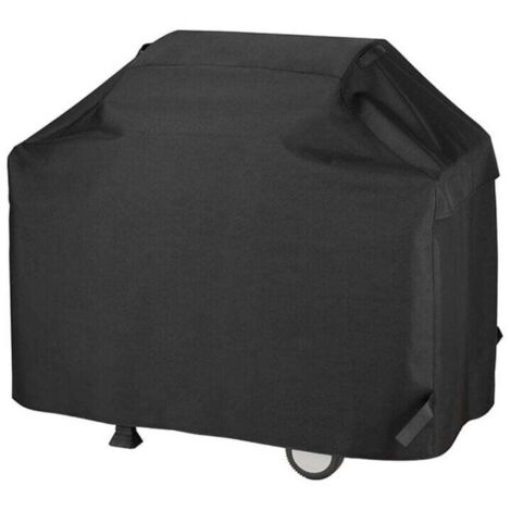 Housse de barbecue - 65 pouces - Housse de gril à gaz étanche et résistante à la décoloration et aux UV - Compatible avec les barbecues Weber Char Broil Outback - Noir - 170 x 61 x 112 cm-Crezuo (1/4)