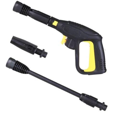 Pistolet de Nettoyeur Haute Pression – Remplaçant avec Lance Extension, Raccord Rapide, Compatible Karcher K2 K3 K4 K5 K6 K7 (150 bar / 2175 PSI)-Crezuo (1/4)