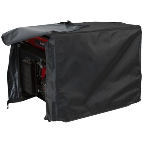 Couverture de Protection pour générateur électrique, étanche à l'eau et à la poussière, pour jardin et Patio extérieur (noir)-Crezuo (1/5)