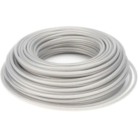Fil D'acier Pour Débroussailleuse 3mm x 40M Résistant À La Déchirure Cordon De Coupe --Crezuo (1/3)