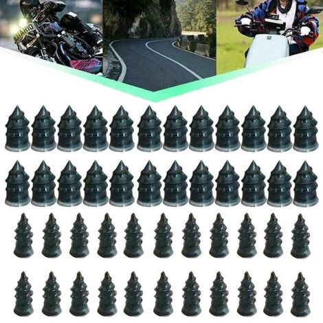 46 PCS Supplement goder Electric Motorcycle Vacuum pneu Supplement clous Free remove Lossless outil de réparation de pneus clous de champignons-Crezuo (1/4)