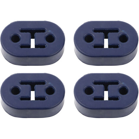 Cangne d'échappement de silencieux 4pcs, automobile universelle de 12 mm pour la voiture-Crezuo (1/4)