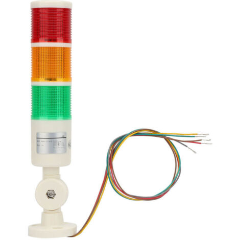 Indicateur LED de Machine CNC, lumière d'alarme, équipement mécanique à luminosité constante pour outils-Crezuo (1/4)
