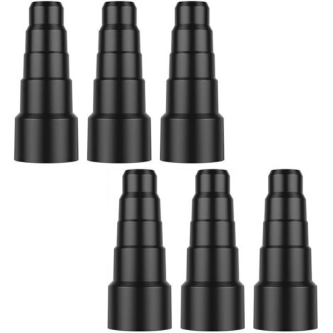 Lot de 6 Adaptateur Tuyau Aspirateur Universel 23/30/34/42/50mm Adaptateur de Tuyau D'aspirateur Universel Adaptateur Aspirateur Ponceuse pour le Raccordement au Tuyau D'aspirateur-Crezuo (1/4)