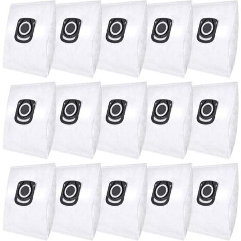 15 sacs pour aspirateur Rowenta Hygiene+ ZR200520 ZR200720 Swirl R39, sacs pour aspirateurs Rowenta Compact Power, X-Trem Power & Silence Force (RO64xx RO63xx RO68xx RO39xx)-Crezuo (1/4)