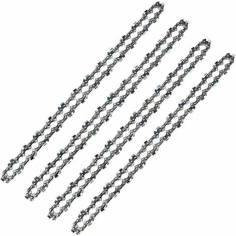 Est-ce vraiment si utile Chaîne de tronçonneuse 52 maillons, pas 3/8" LP, taille 050" (1,3 mm) faible rebond, lot de 4 chaînes de tronçonneuse 52 entraînements, convient pour guide-chaîne de 14" (35-C (1/4)