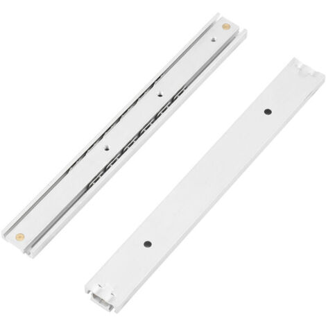 2pcs / set mini alliage en aluminium en alliage lisse durable pour l'armoire du tiroir (140 mm)-Crezuo (1/4)