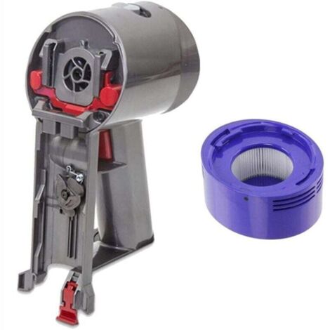 Boîtier D'Assemblage Principal pour Aspirateur V8 SV10 avec Post-Filtre Pièces de Rechange-Crezuo (1/4)