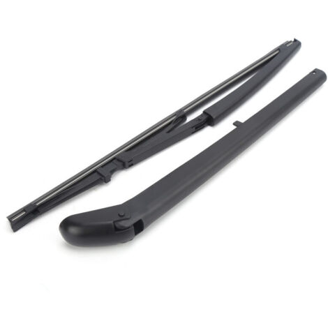 Bras d'essuie-glace en caoutchouc, 2 pièces, lame de remplacement automatique pour vitre arrière, pour Alfa Romeo 147 2000 – 2010-Crezuo (1/4)
