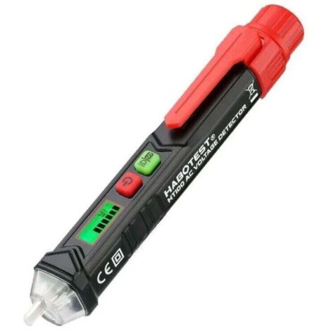 Testeur de tension sans contact/localisateur de câble cassé/testeur de courant, traqueur de câble 12-1000V/48V-1000V-Crezuo (1/4)