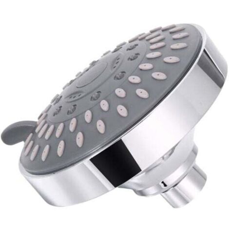Pommeau de Douche, Douche à 5 RéGlages avec Joint Rotule Pivotant RéGlable-Crezuo (1/4)